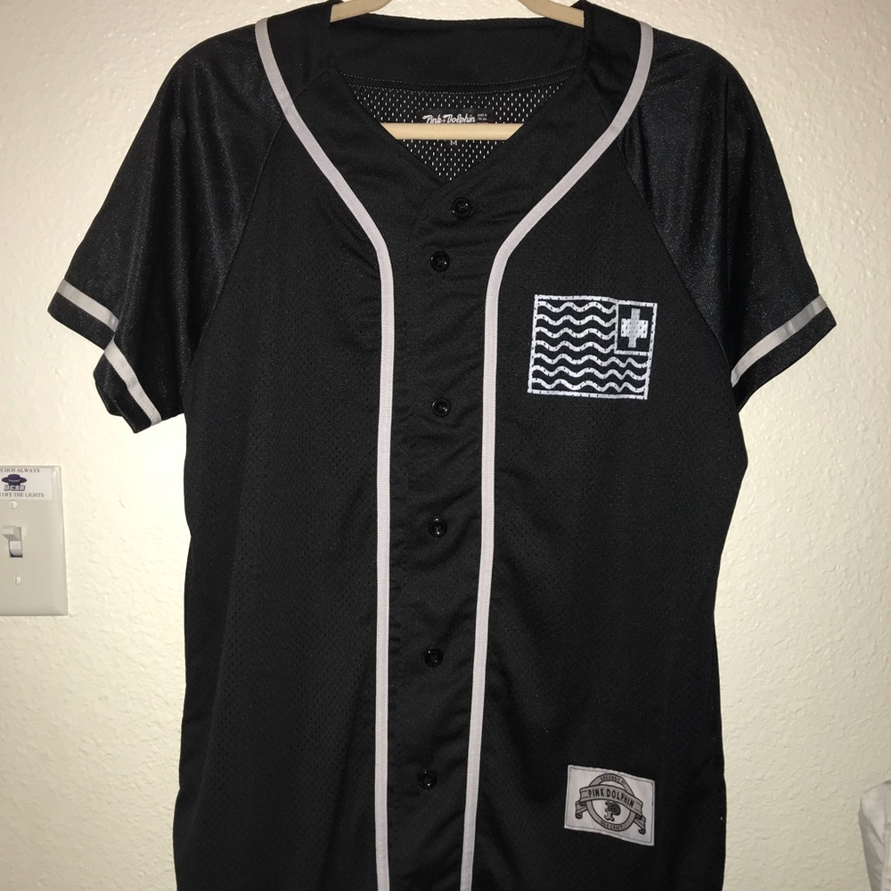 Black Pink Dolphin Jersey